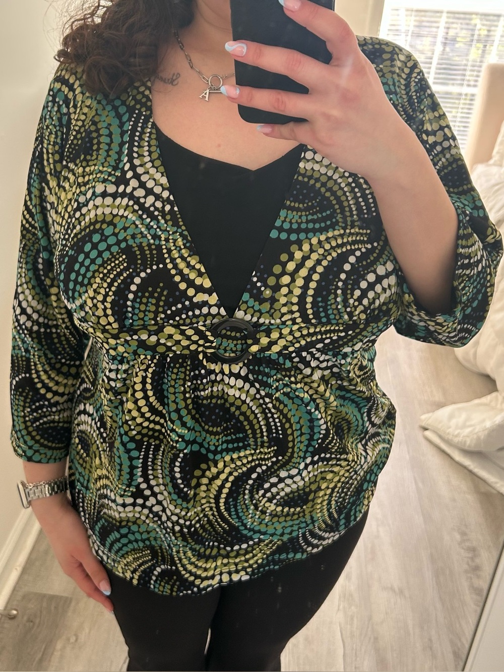 jm collection blouse